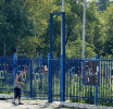 На стадион вход разрешен только в касках