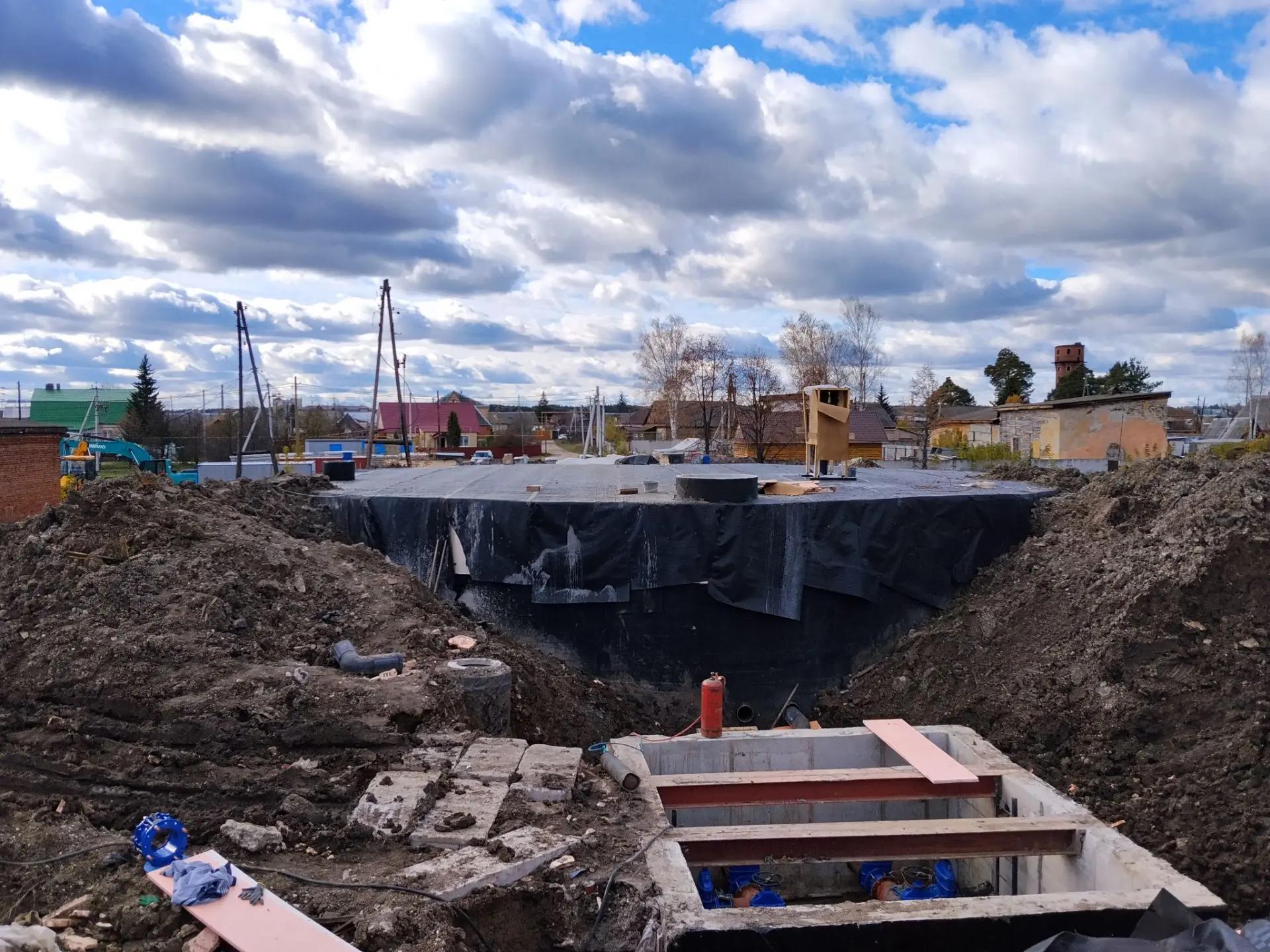 Реконструкция - для надежного водоснабжение поселка