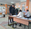 Фото на избирательном участке Дарьи Деевой