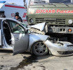 Смертельное ДТП с участием КамАЗа и Renault в Артемовском Фото: Артемовская Госавтоинспекция