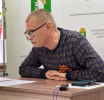 На дороге у поликлиники вновь начинается работа Фото: Анна Мантурова